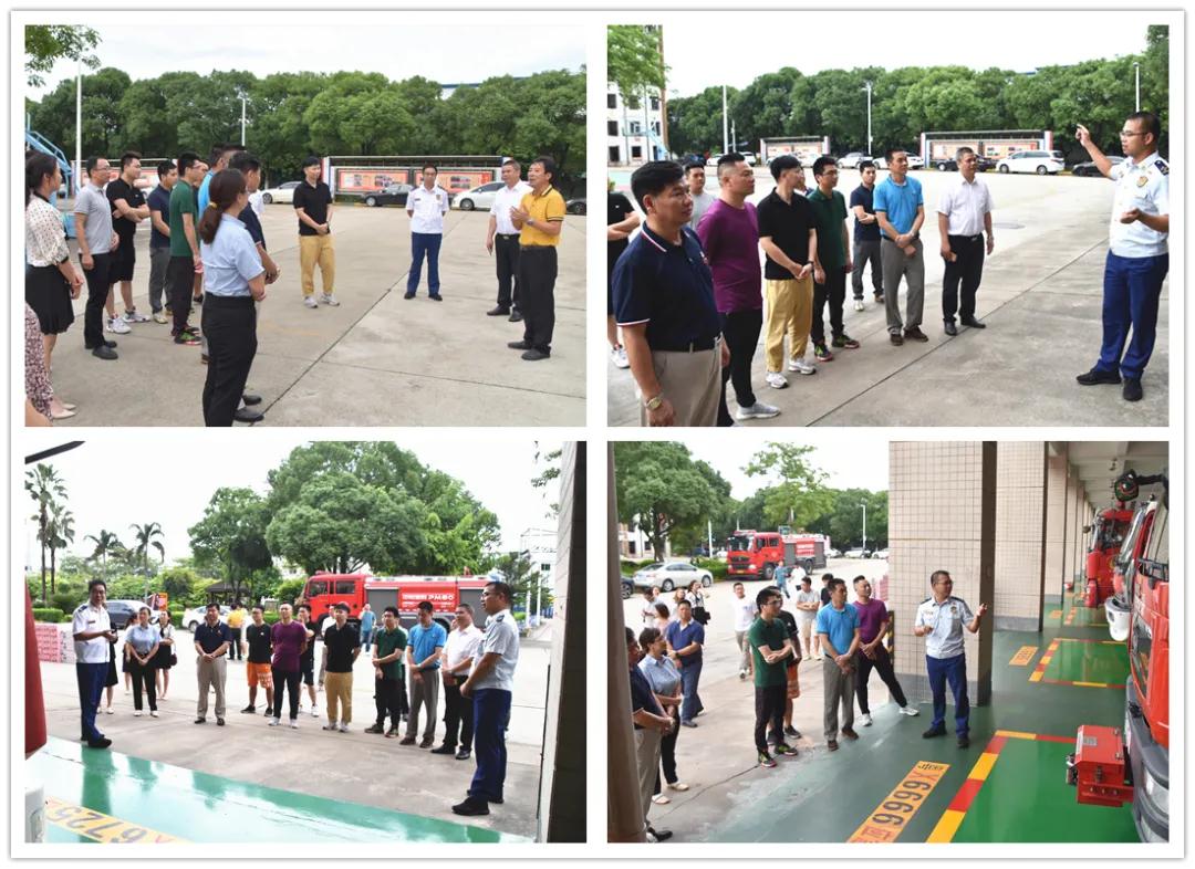 【致敬和平時代“逆行者”】黃圃鎮副鎮長、商會、青協聯合慰問黃圃鎮消防救援隊